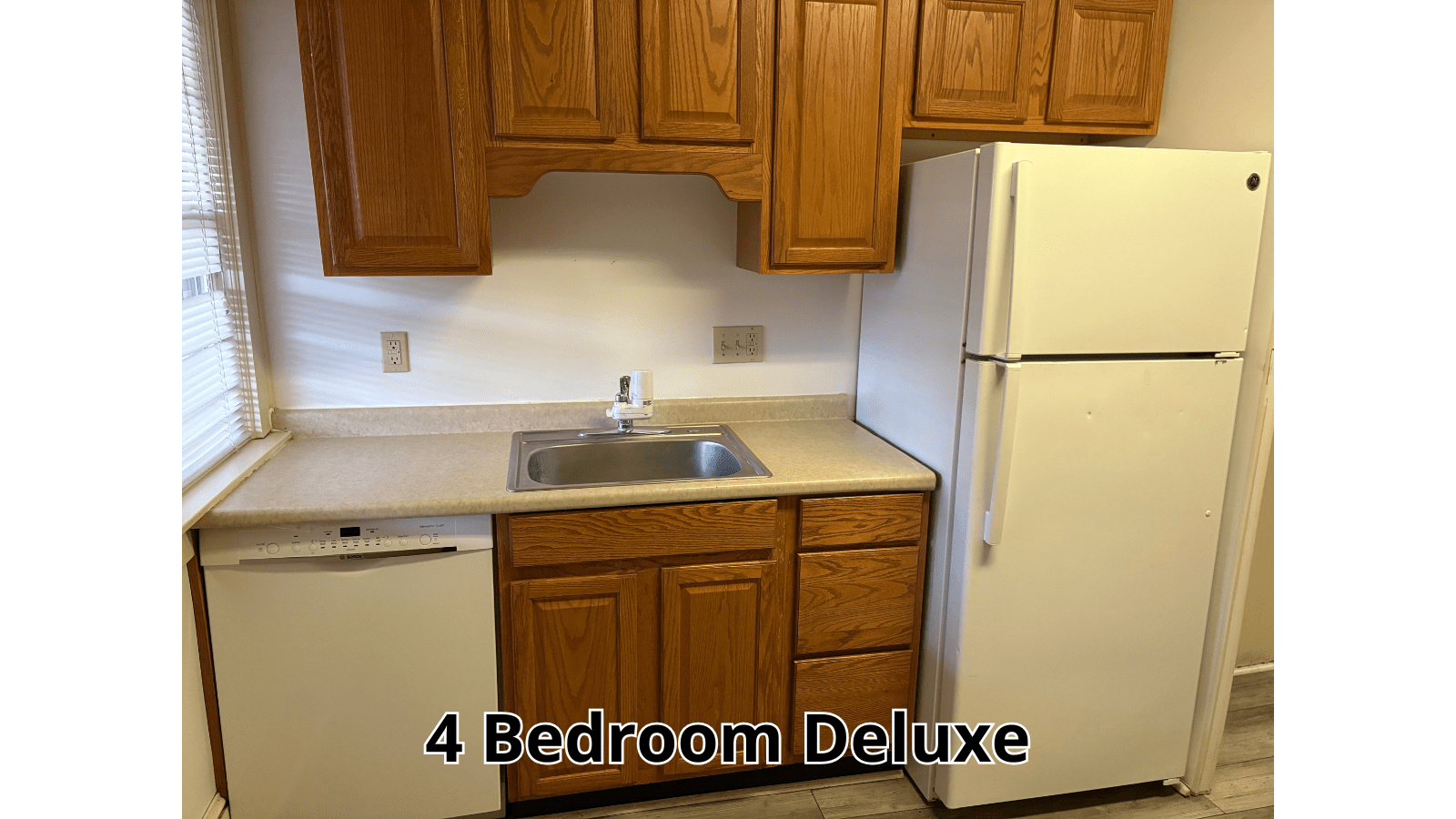 Kitchenette in 4 Bedroom Deluxe apartment