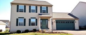 Exterior of duplex