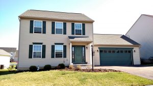 Exterior of duplex