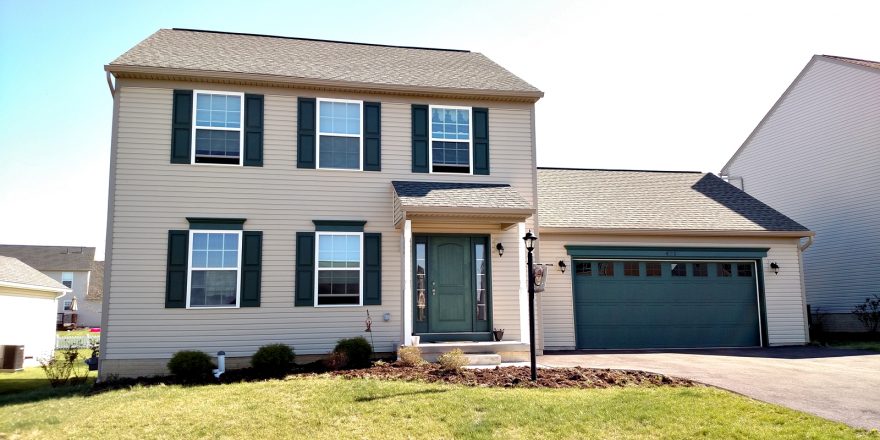 Exterior of duplex