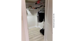 Walk-in closet