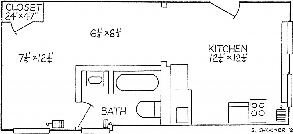 Campus View EFF Floor Plan