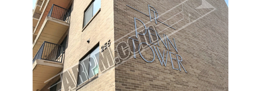 Penn Tower sign