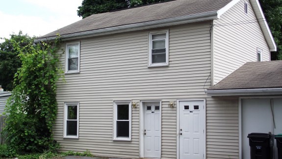 Exterior of duplex