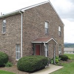 246 Gerald St brown brick townhouse end-unit