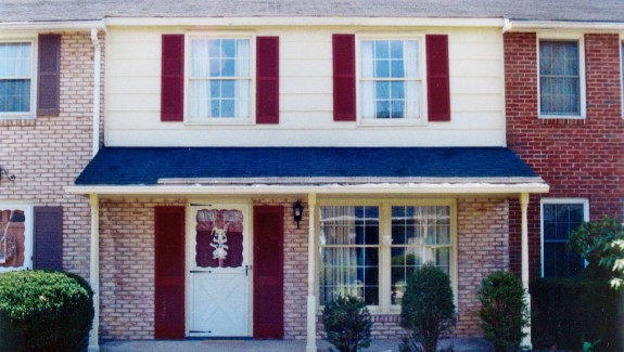 Exterior of duplex
