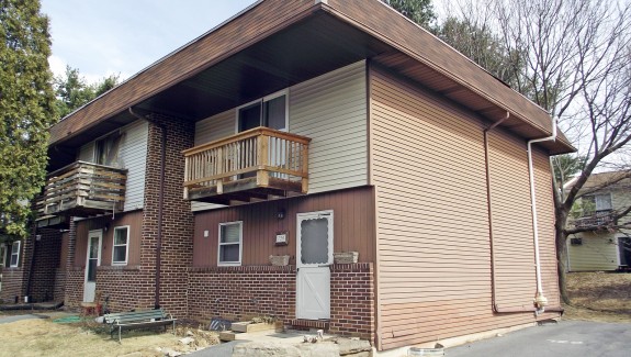 Exterior of duplex