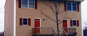 Exterior of duplex