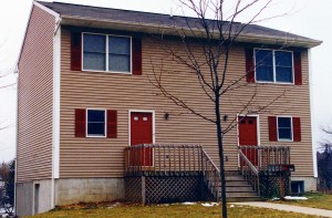 Exterior of duplex