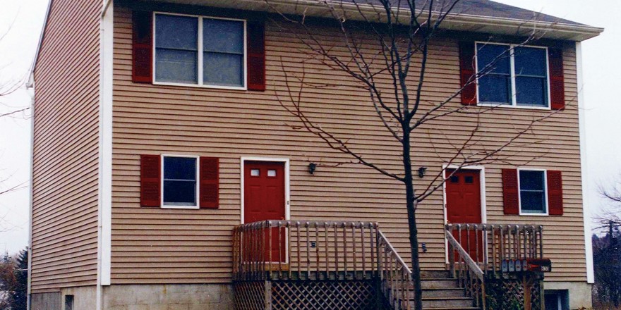 Exterior of duplex