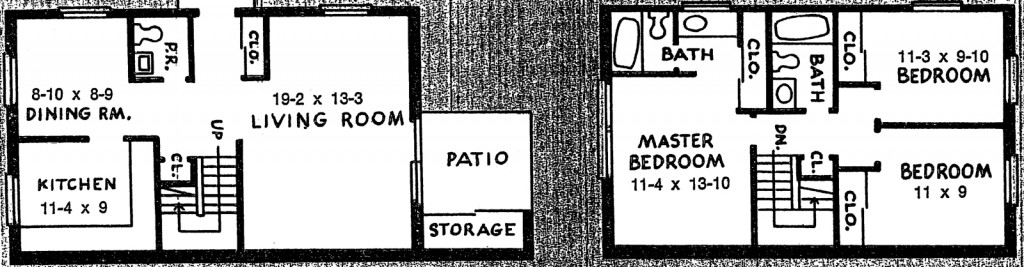 Forest Edge Floor Plan End Units