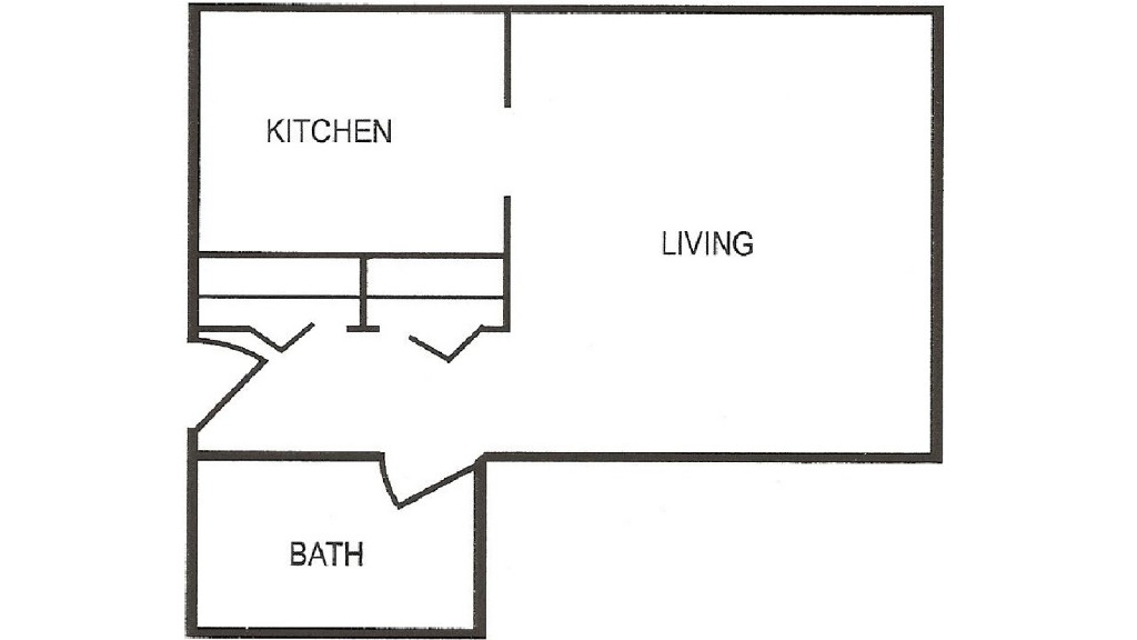 Penn Tower Studio Floor Plan