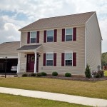 Exterior of duplex