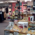 Shop with clothes and other trinkets for sale