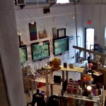 Shop with clothes and other trinkets for sale