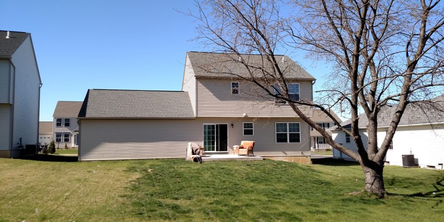 Exterior of house