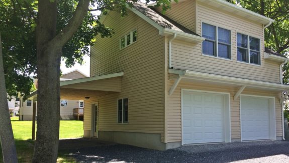 Exterior of duplex