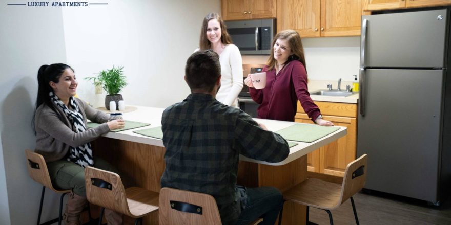 Campus Tower kitchen