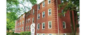 Exterior of Locust Lane Apts