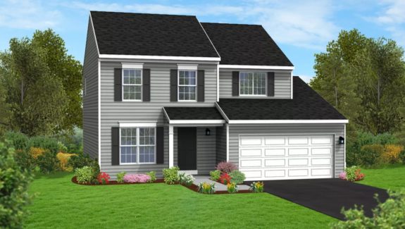Exterior of duplex