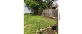 Yard with landscaping