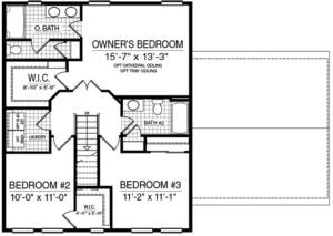 211 Hawknest second floor floor plan