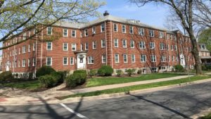 Exterior of Locust Lane Apts