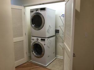 Laundry closet