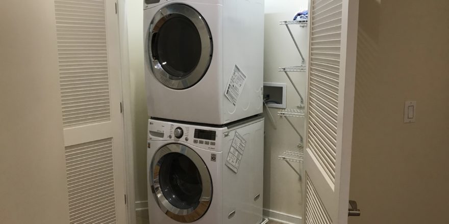 Laundry closet