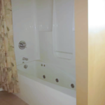 Tub/shower combo with jacuzzi jets