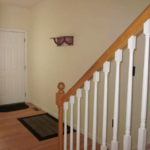 Entryway with stairwell to second floor