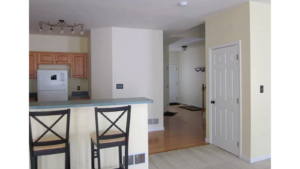 Kitchen and entryway