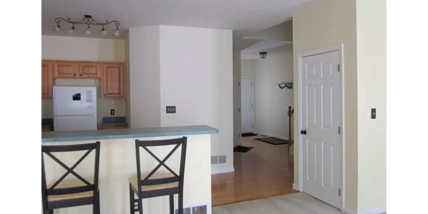 Kitchen and entryway