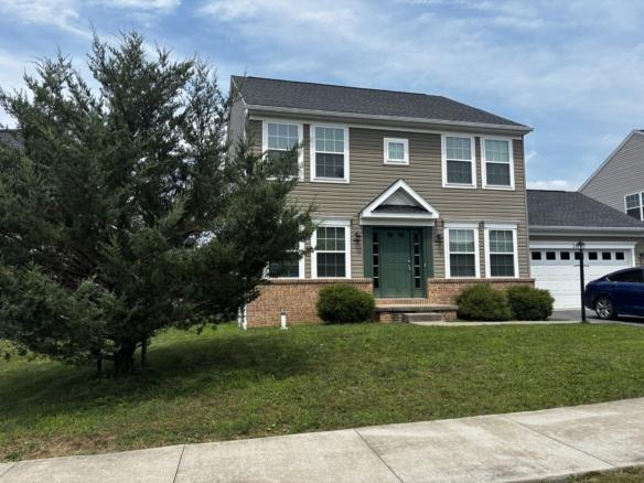 Two-story house at 231 Hawknest Road