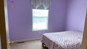 Bedroom with large bed