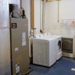 Laundry room with washer and dryer