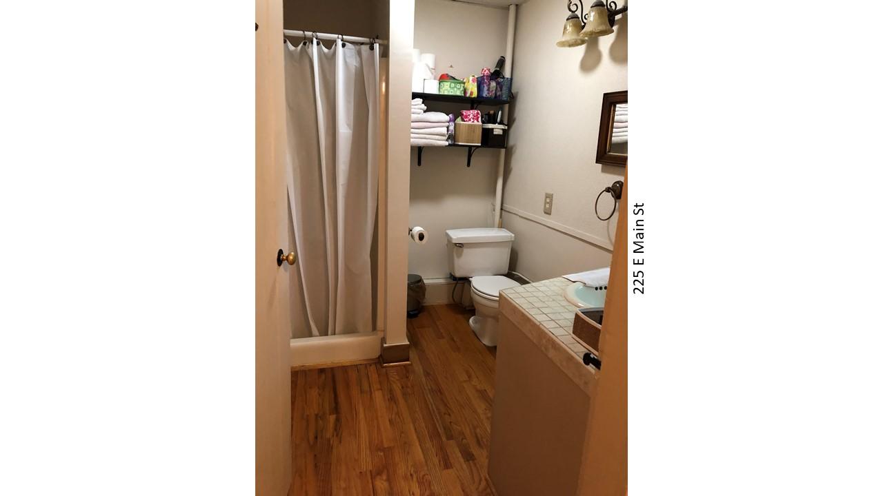 Bathroom at 225 E Main St