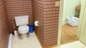 Bathroom with toilet