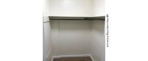 Large walk-in closet