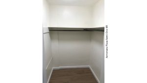 Large walk-in closet