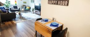 Kitchen dining area