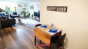 Kitchen dining area