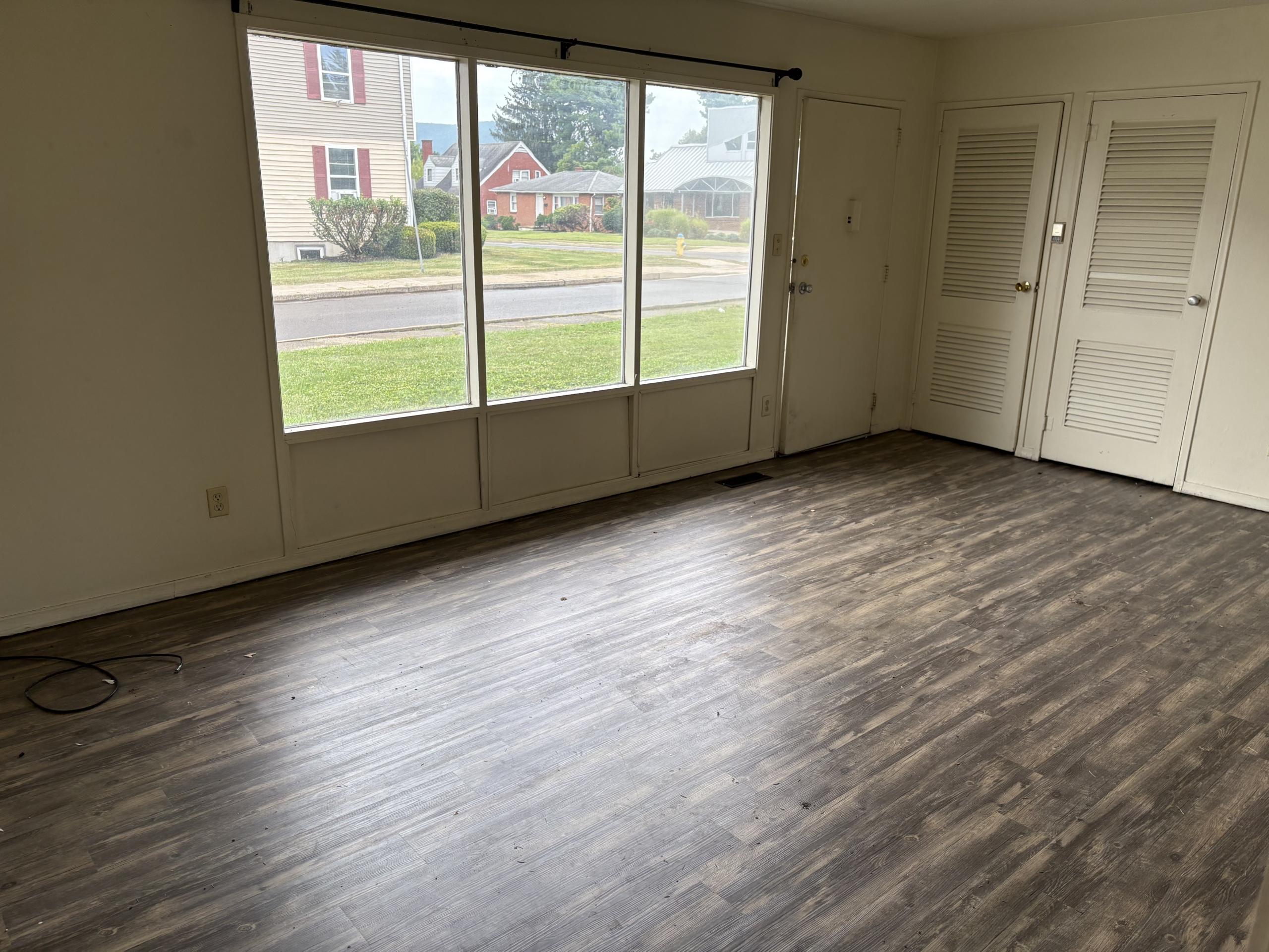 Living room at 136 Keller St