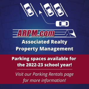 ARPM has parking available for 2022-23. Visit our parking rentals page for more informaiton