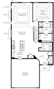 1st Floor Floorplan for 126 Acer Ave