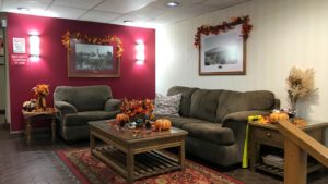 First floor lobby at Regency Square