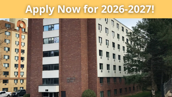 a picture of a building with the words apply now for 2020 - 2021