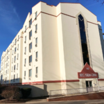 Exterior of Bryce Jordan Tower