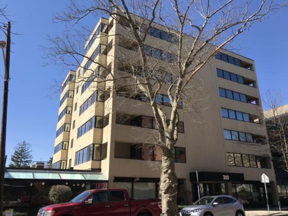 Midtown Square building with tree