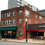 Exterior of College Centre I Apartments